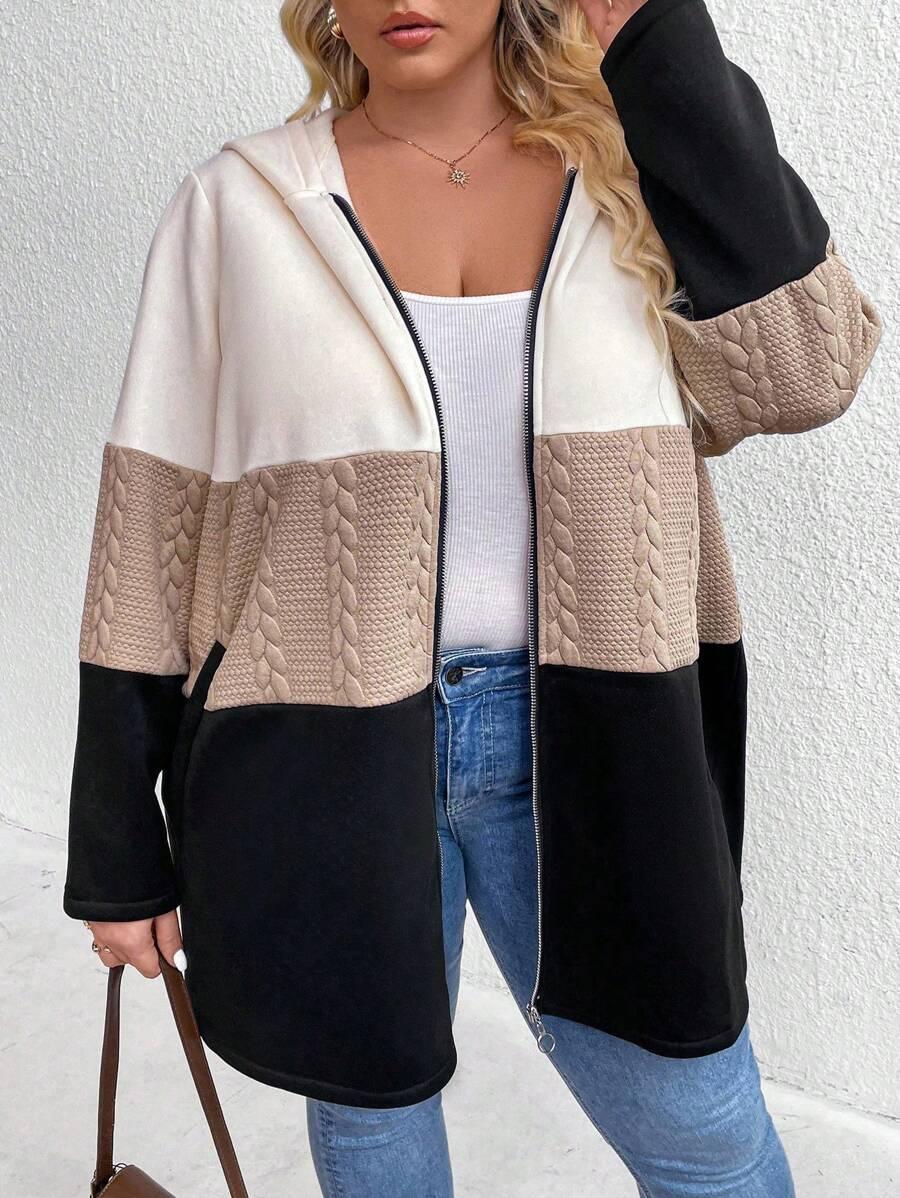 BLUZA ZAMEK KAPTUR