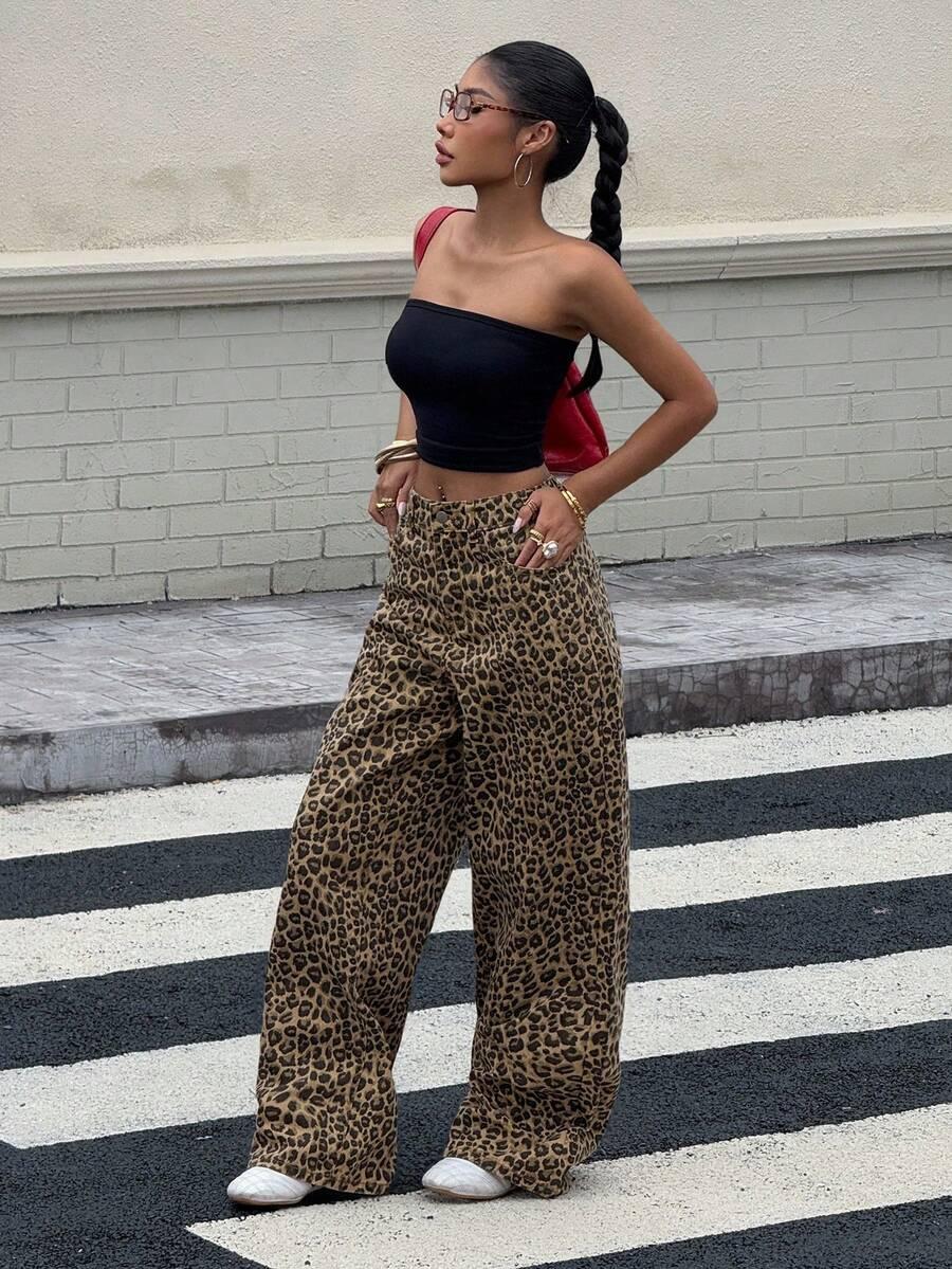 SPODNIE ANIMAL PRINT 