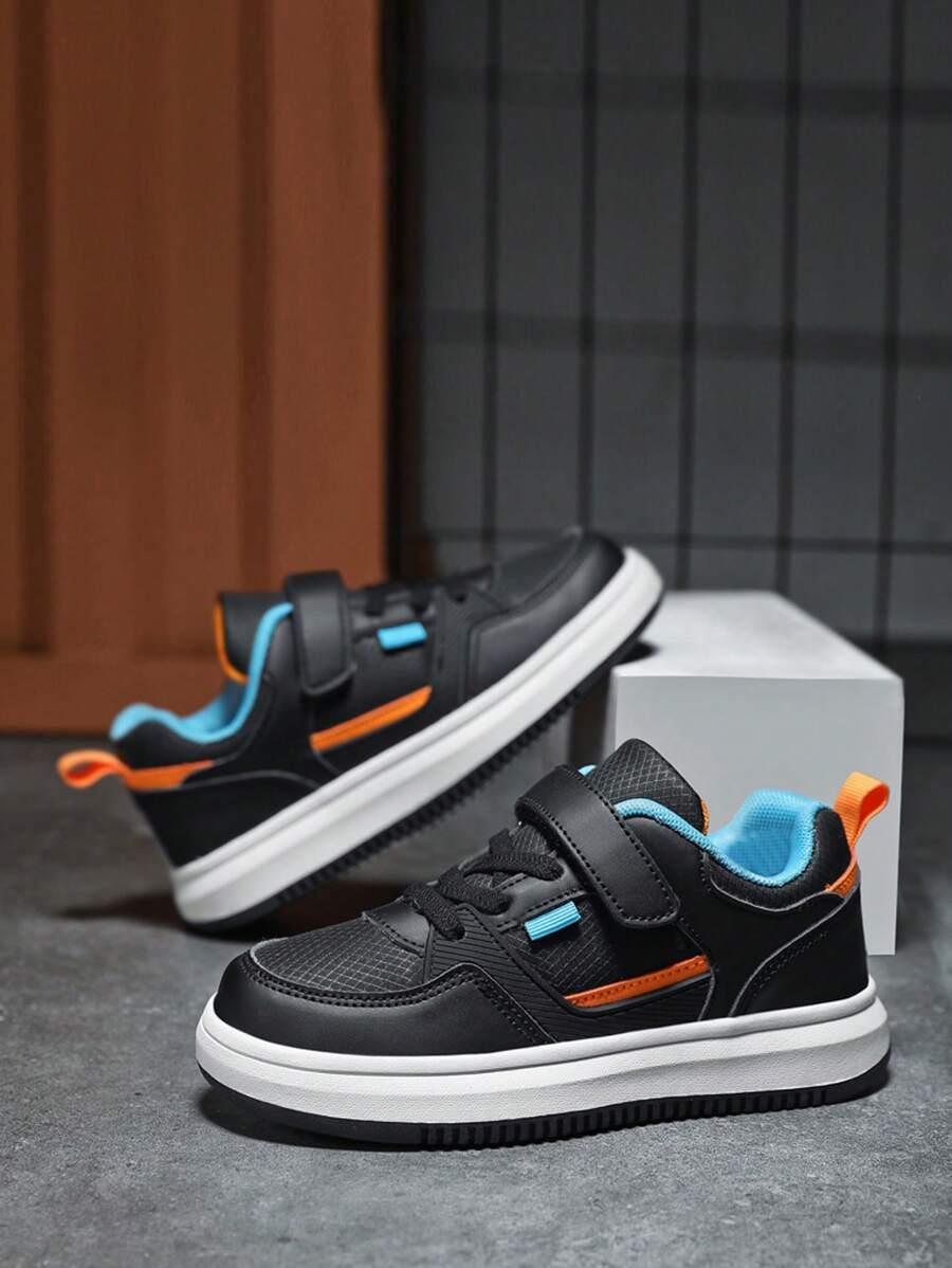 CZARNE SZNUROWANE BUTY SPORTOWE 