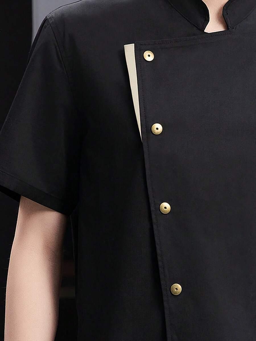 BLUZA SZEFA KUCHNI Z KRÓTKIM RĘKAWEM