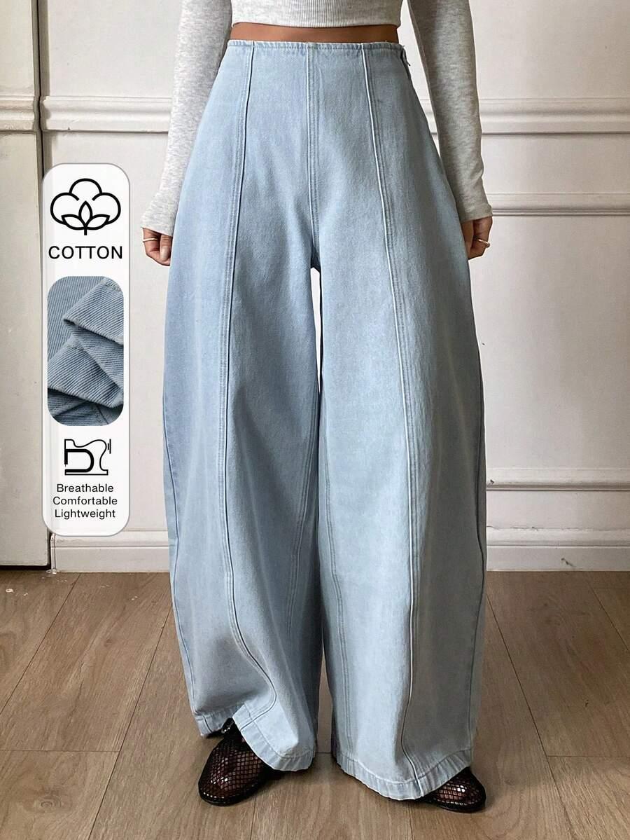 NIEBIESKIE SPODNIE JEANS