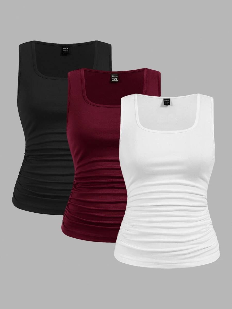 top bez rękawów 3-pack