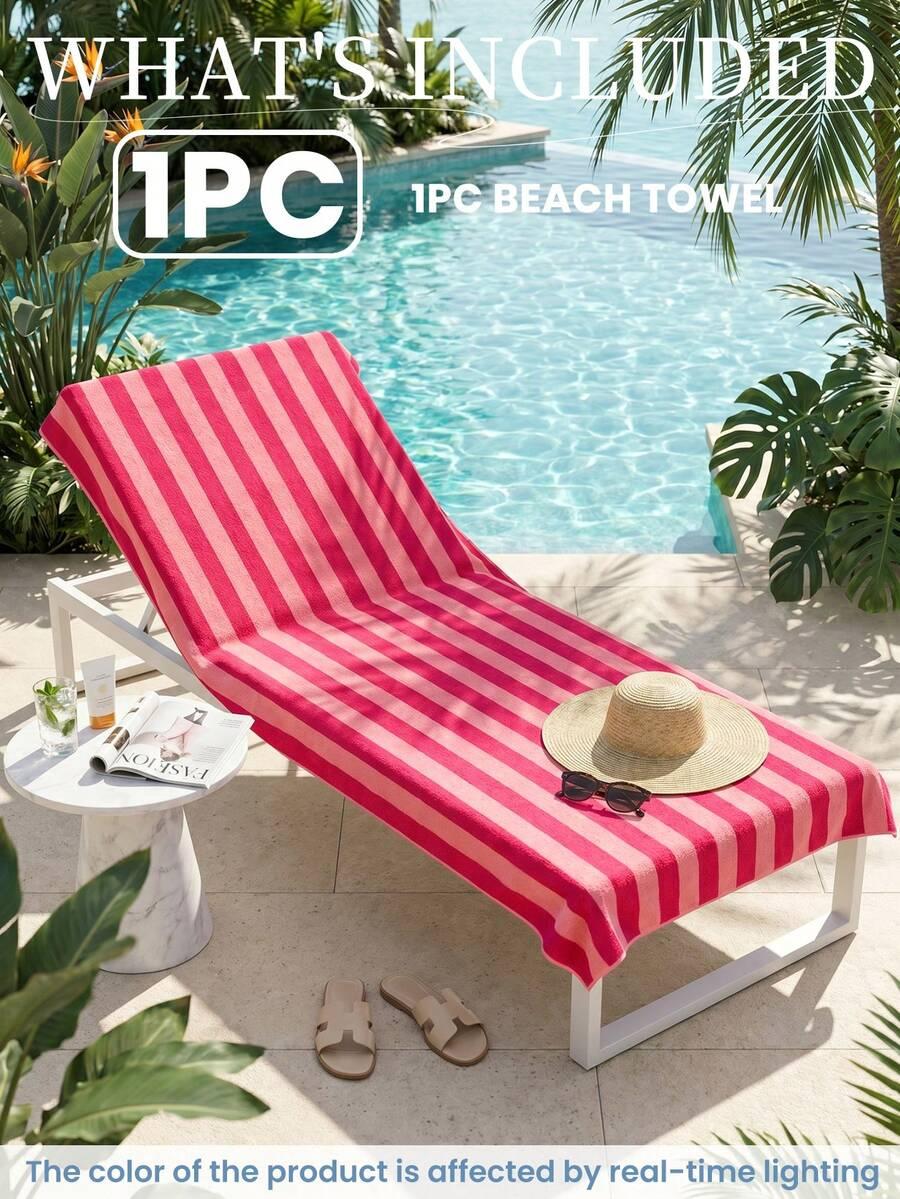 ręcznik plażowy wzór paski