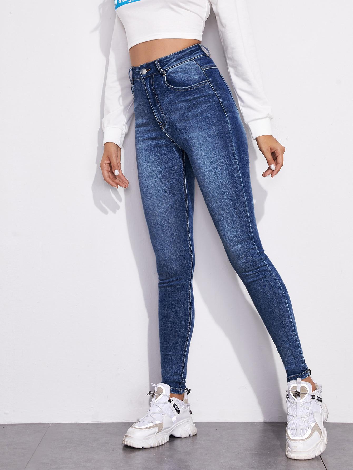 NIEBIESKIE JEANSY RURKI