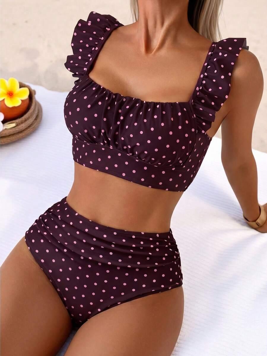 komplet bikini print 