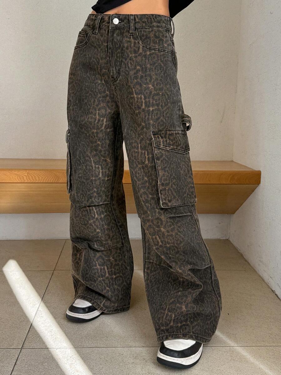 SPODNIE ANIMAL PRINT 