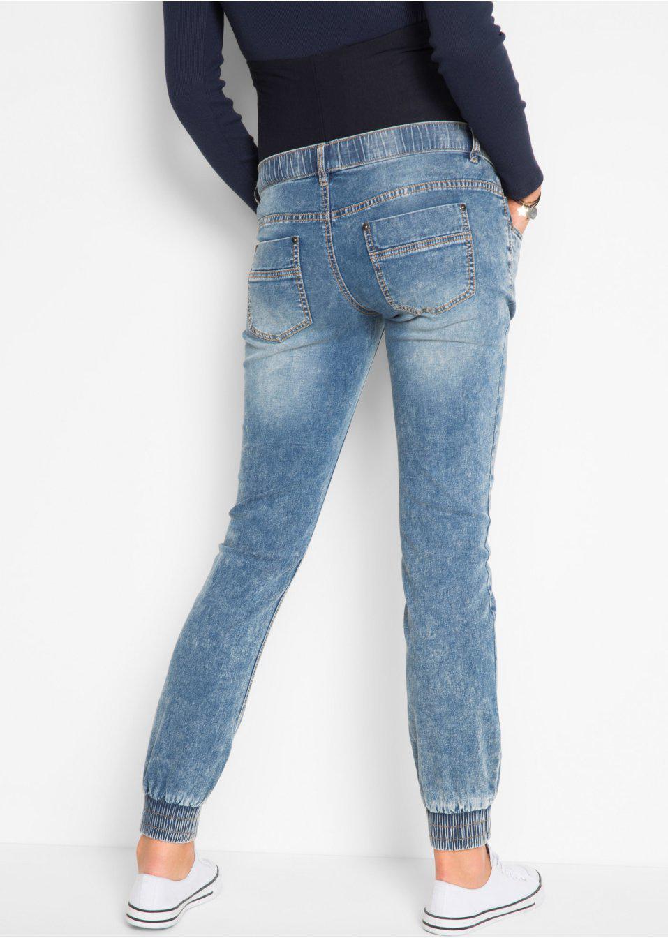 CIĄŻOWE SPODNIE JEANS 