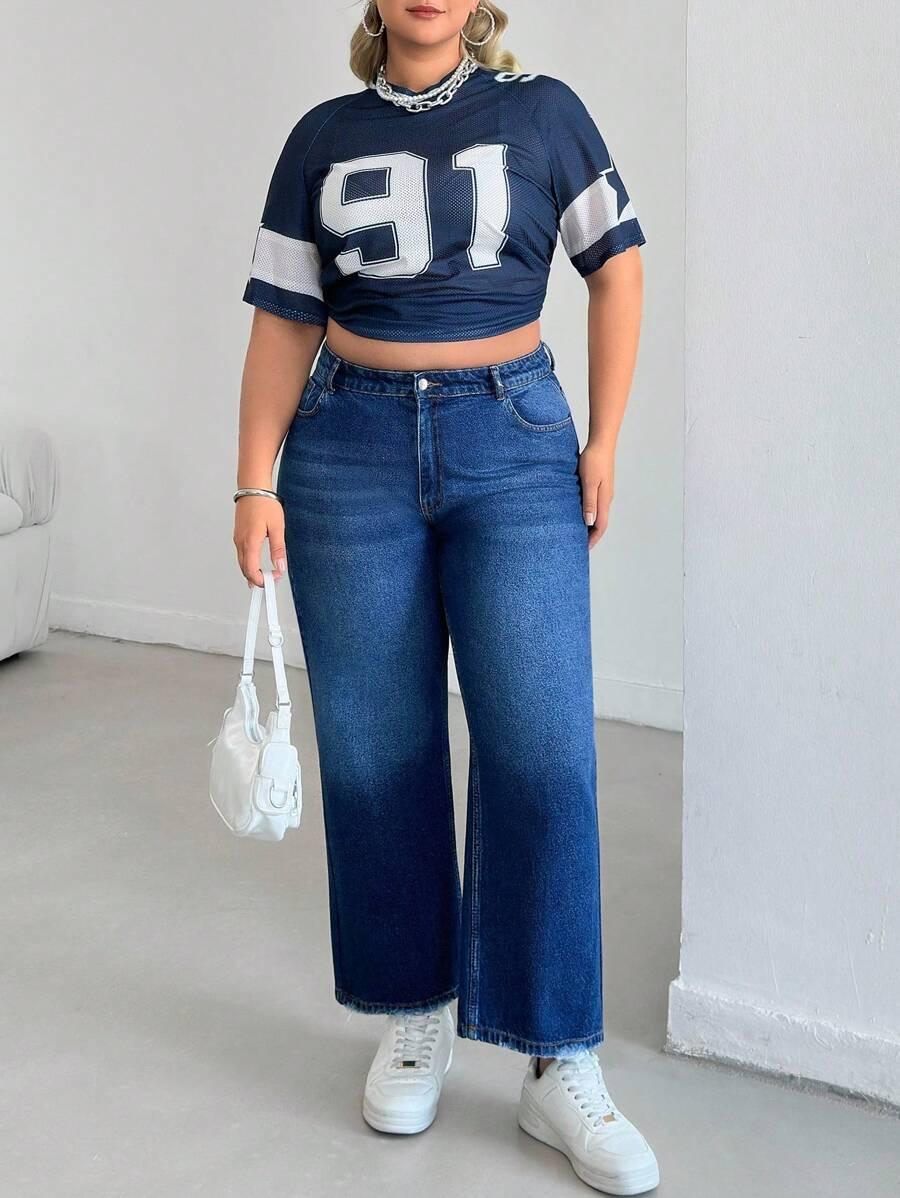 NIEBIESKIE SPODNIE JEANS