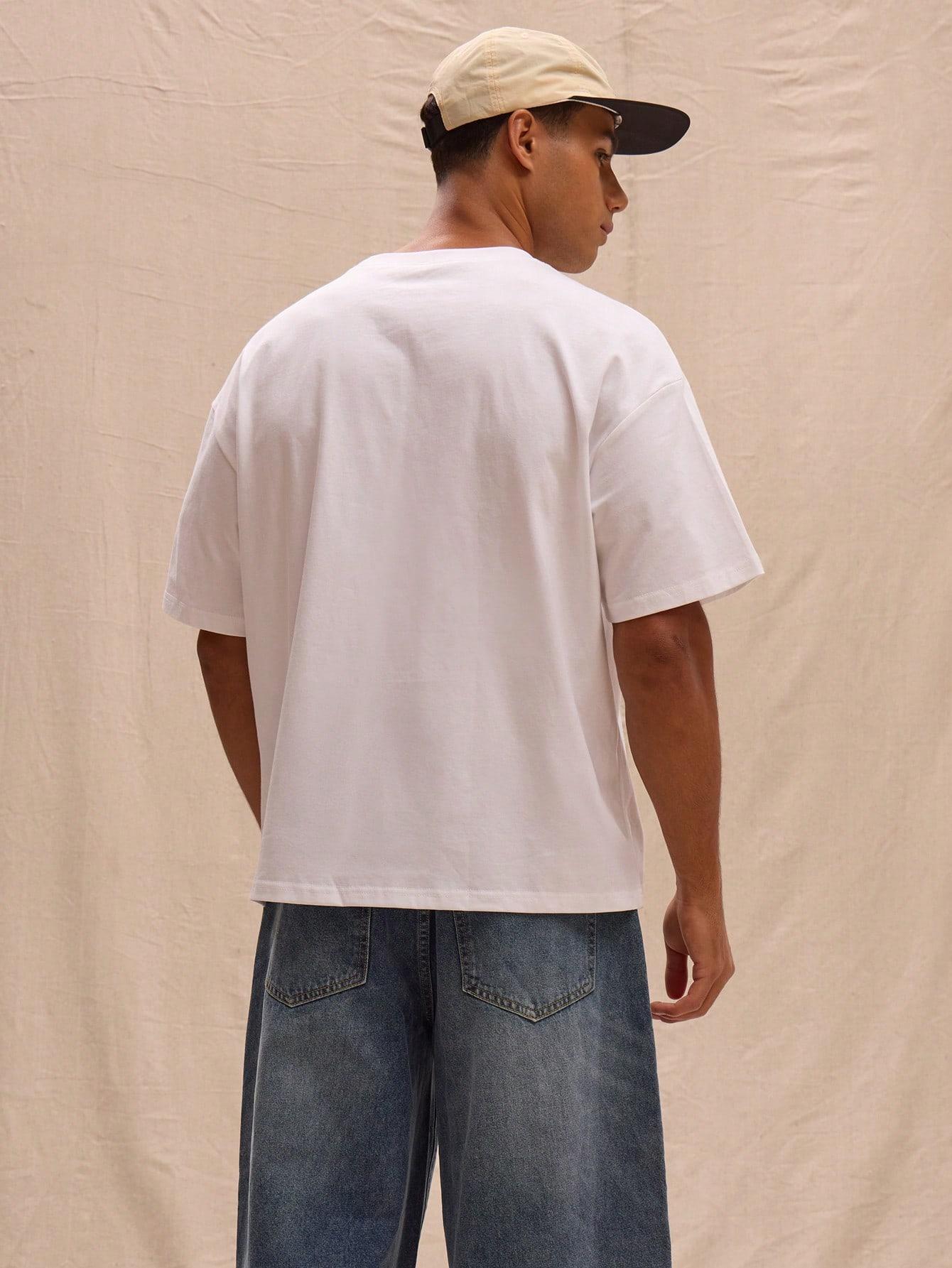 BIAŁY T-SHIRT BASIC
