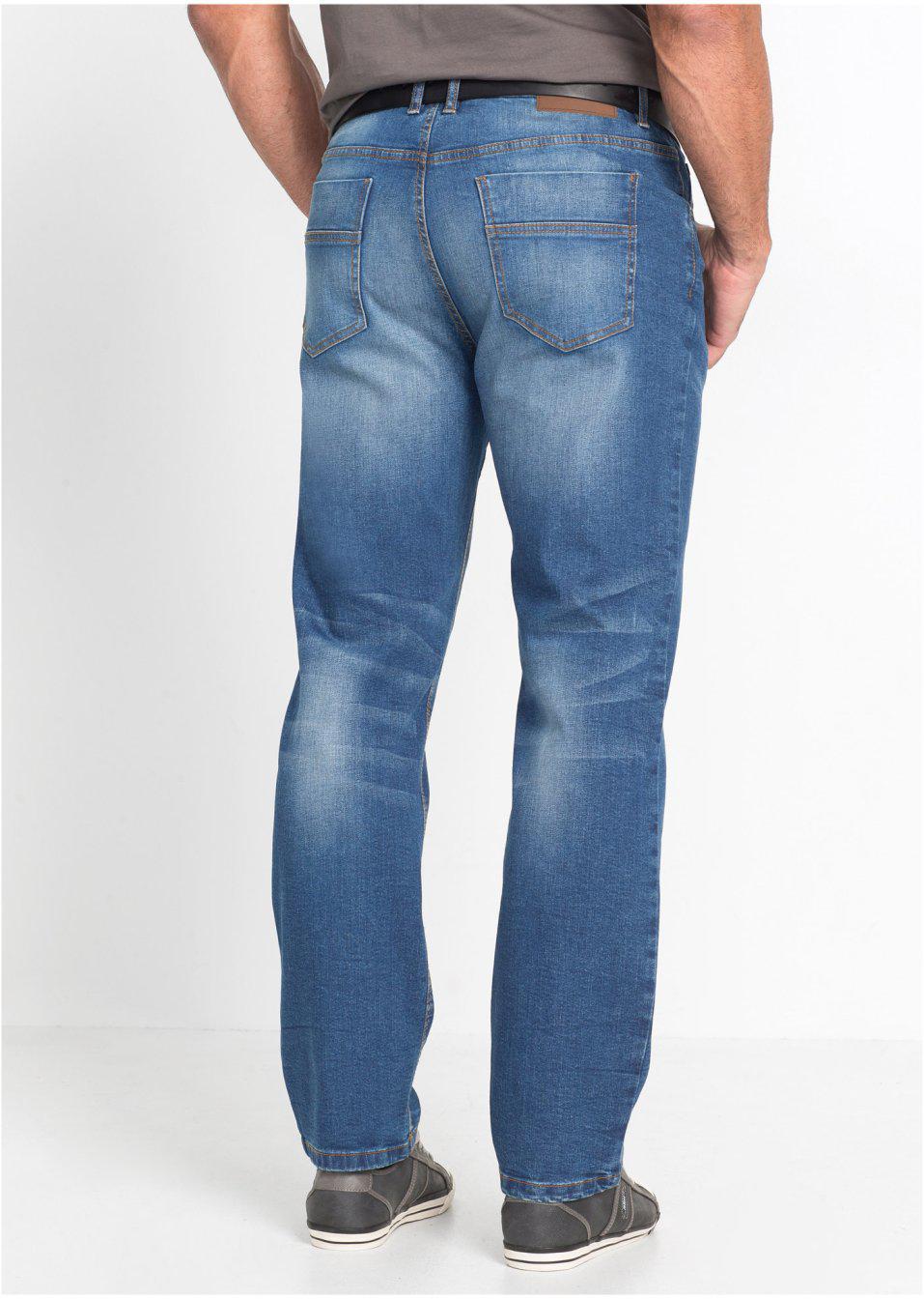 NIEBIESKIE SPODNIE JEANS