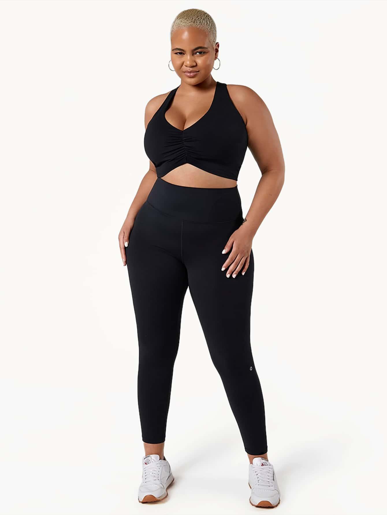 CZARNE SPORTOWE LEGGINSY