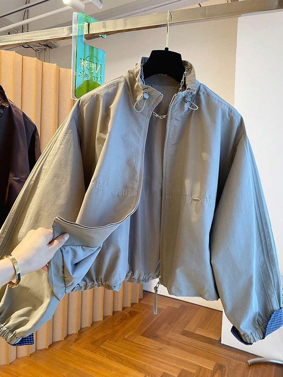 kurtka bomber zamek