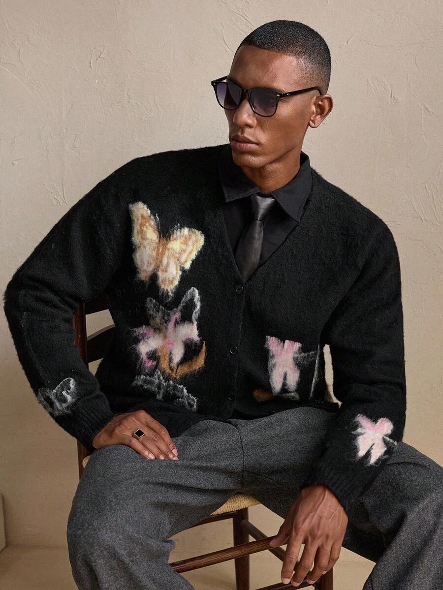 DZIANINOWY SWETER WZÓR