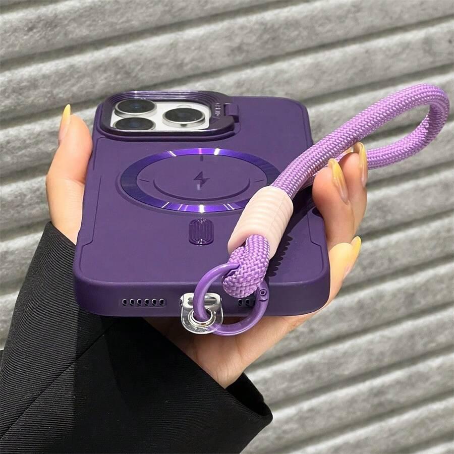 fioletowe etui na telefon