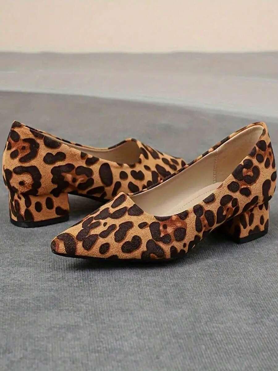 czółenka animal print 