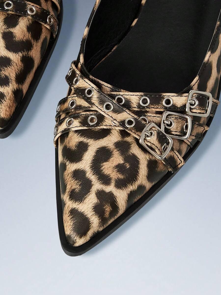 baleriny szpic animal print