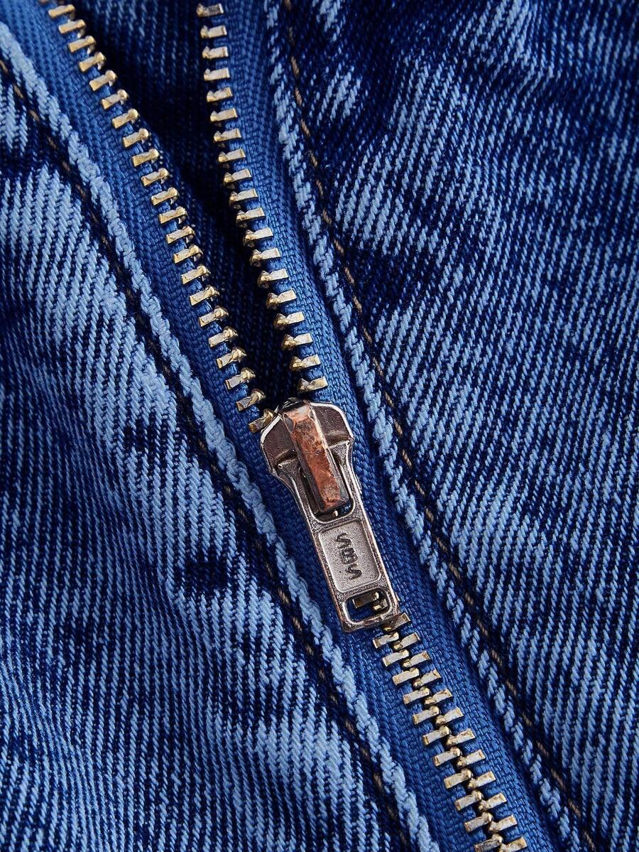 NIEBIESKI KOMBINEZON JEANS
