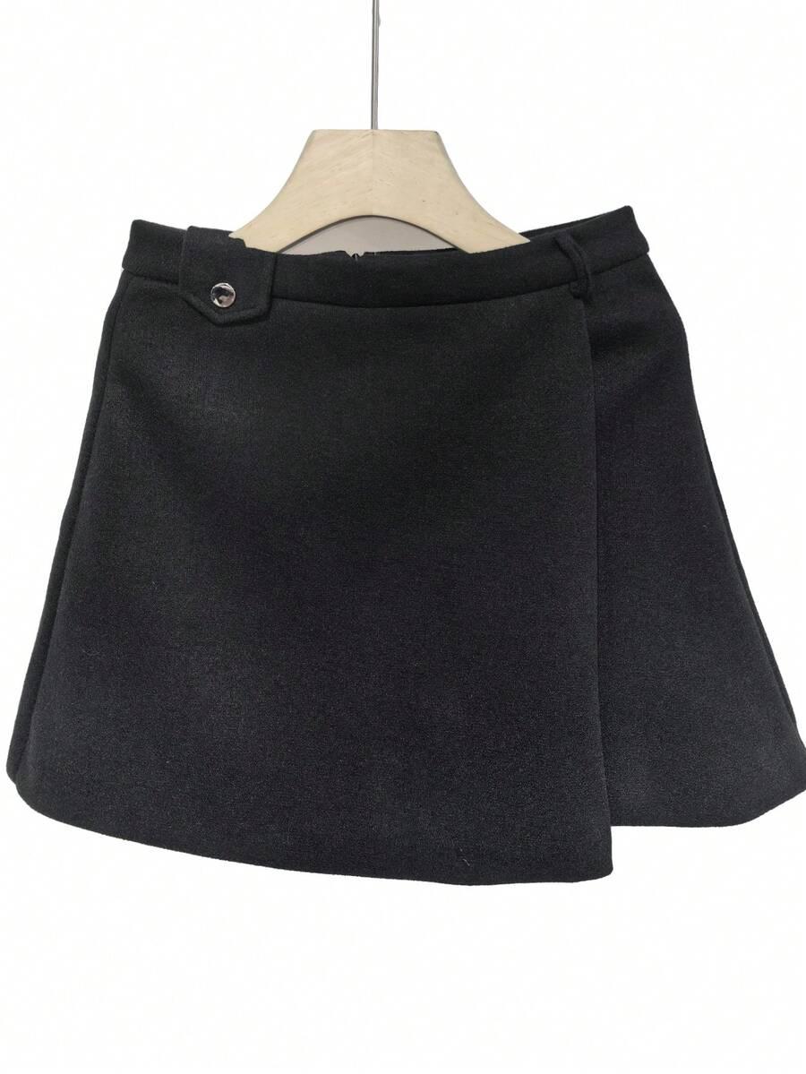czarna mini spódnica