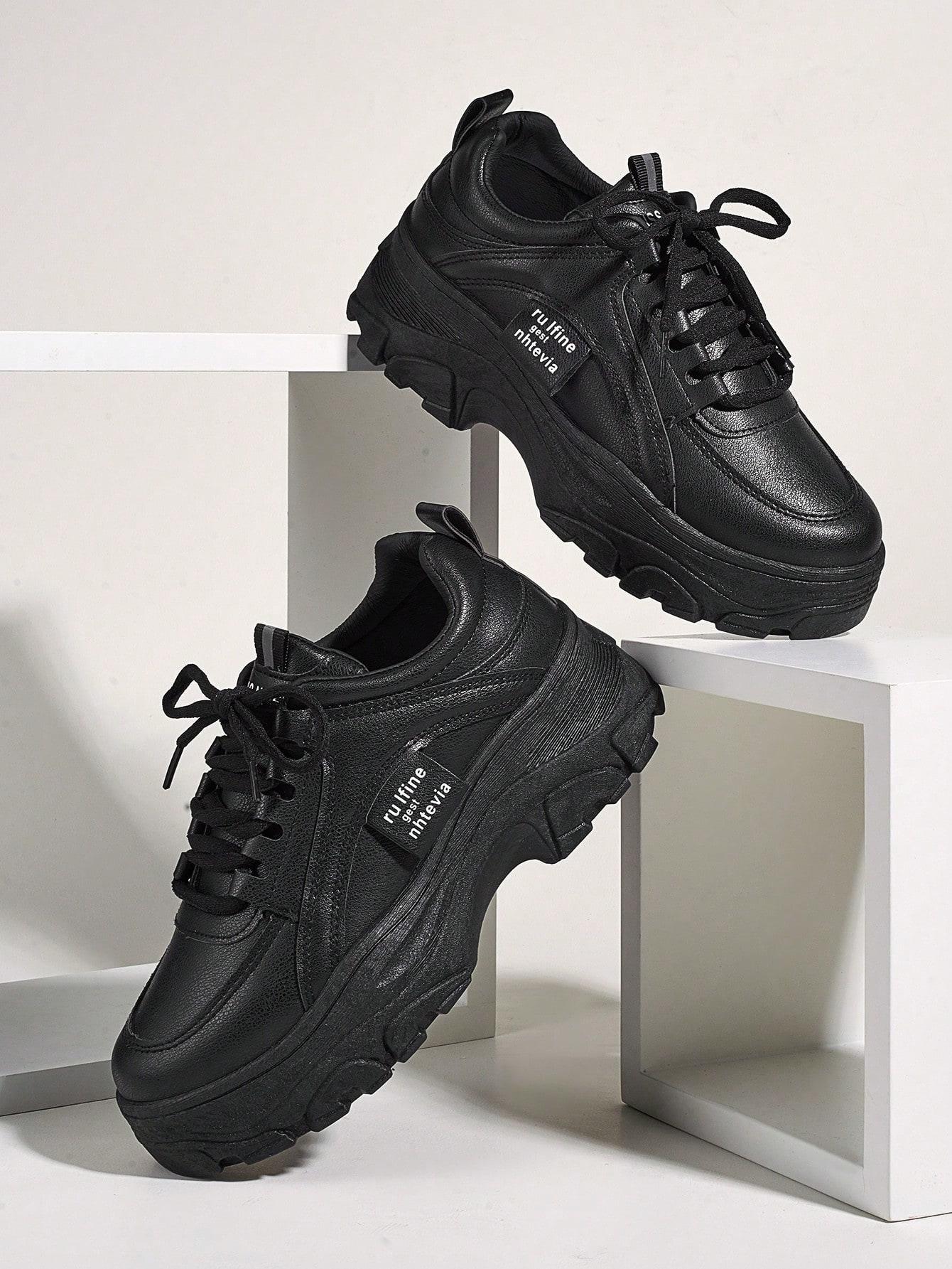 CZARNE BUTY SPORTOWE