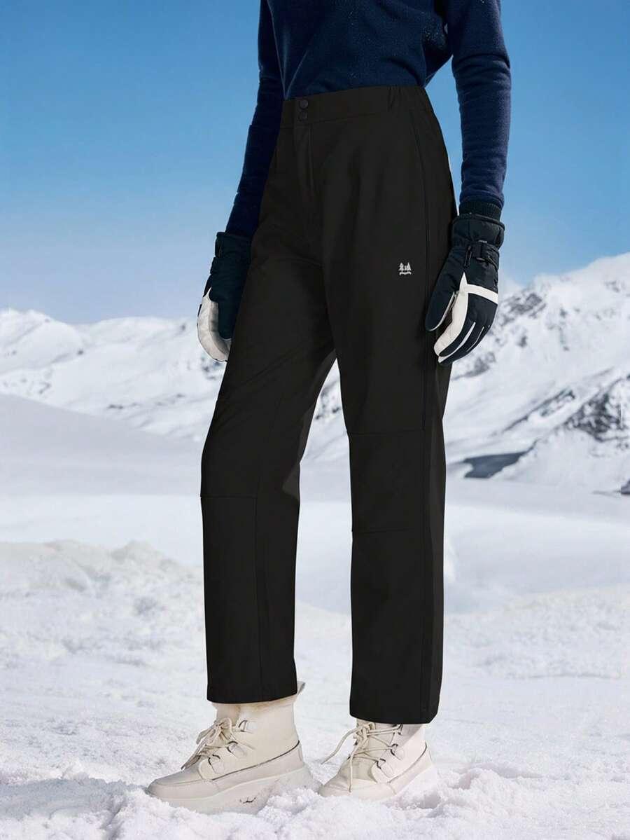 czarne Spodnie trekkingowe 