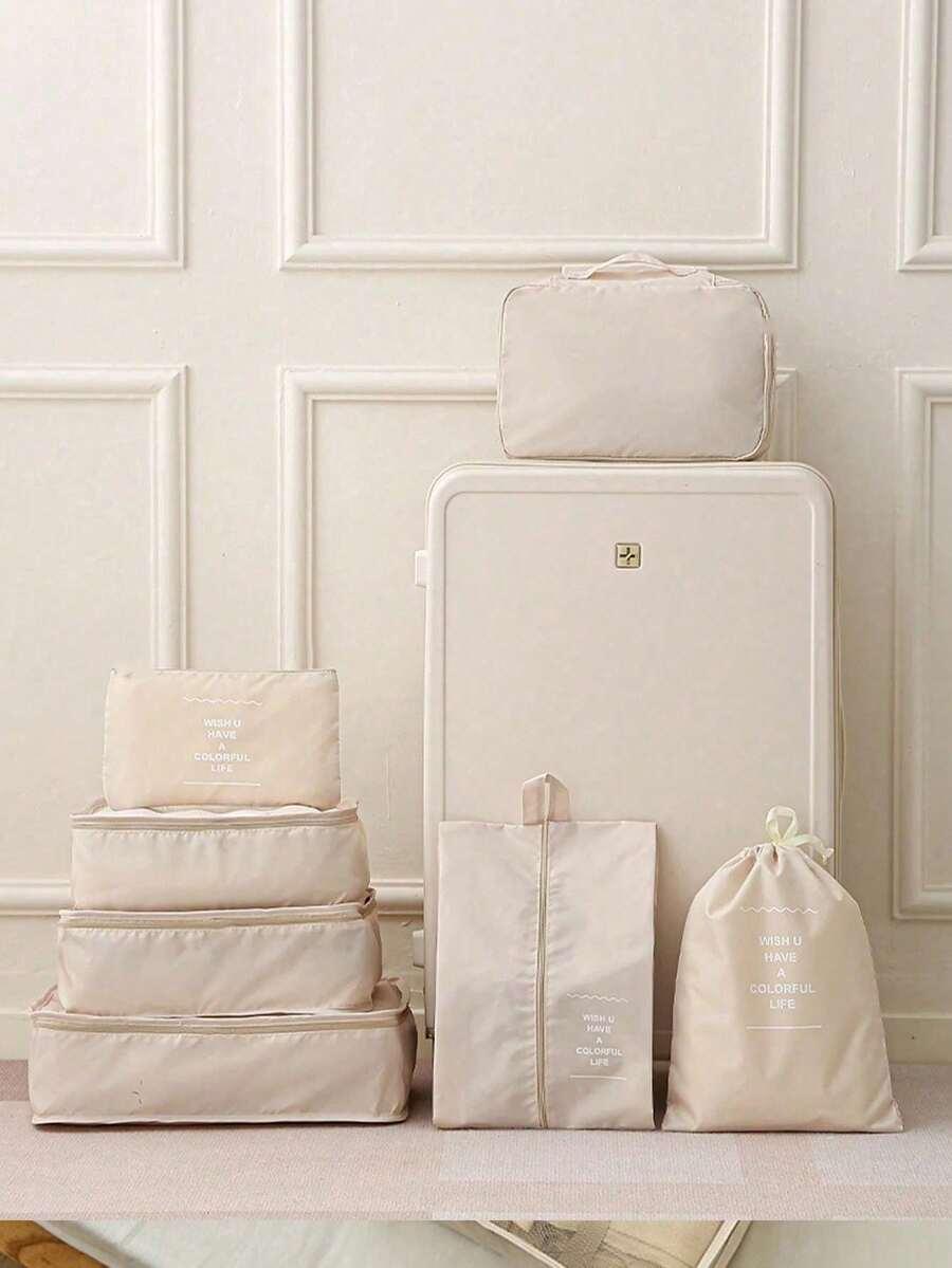 beżowa torba organizer 7-pack