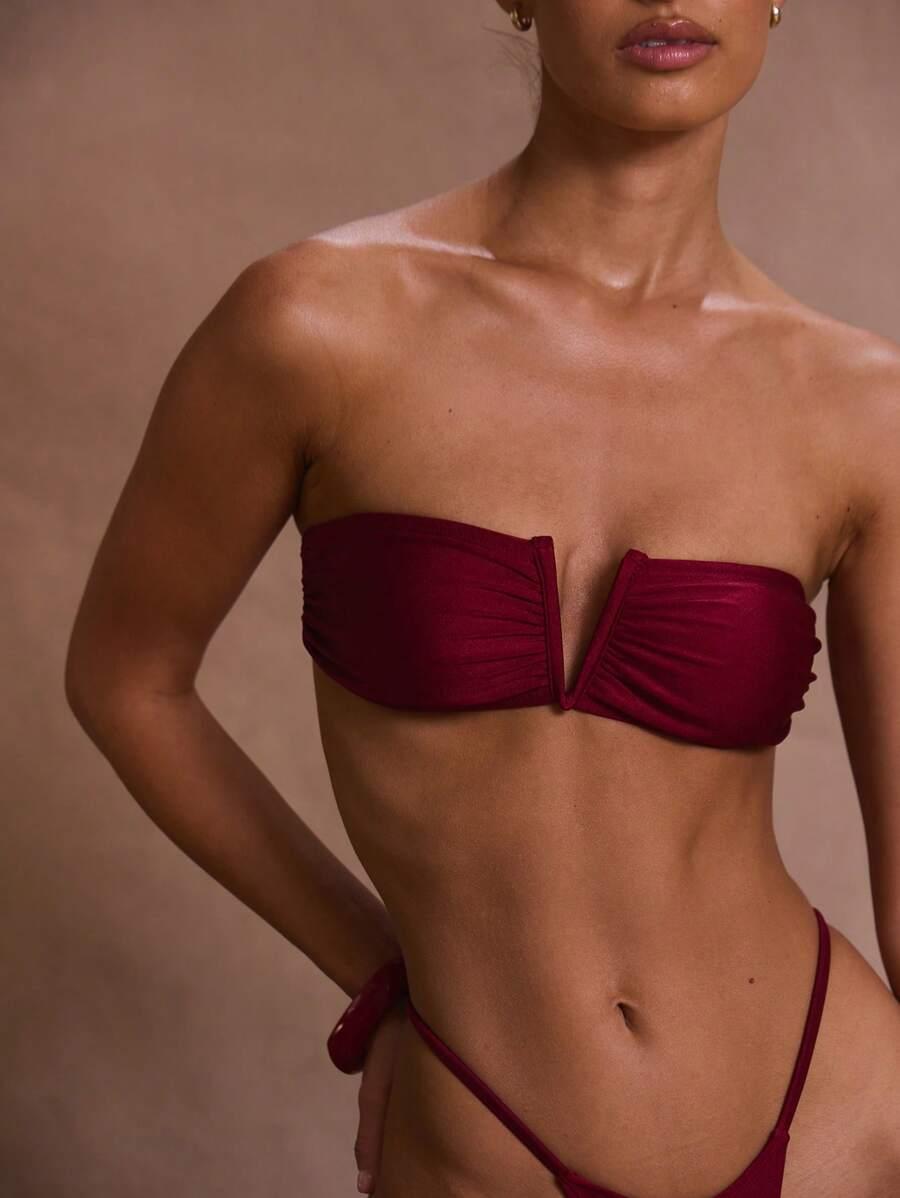 GÓRA BIKINI REGULAR BEZ WZORU
