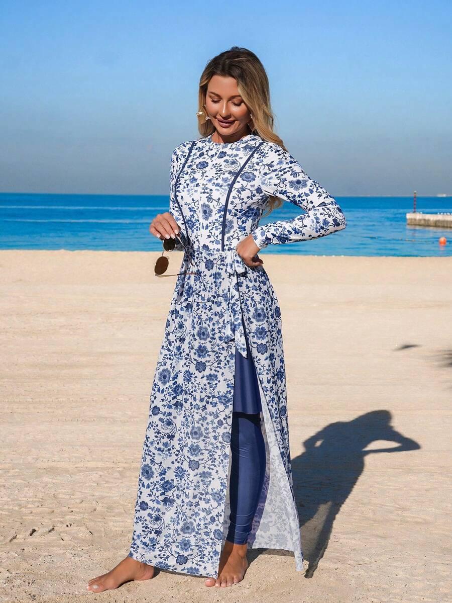 strój kąpielowy legginsy spódnica body