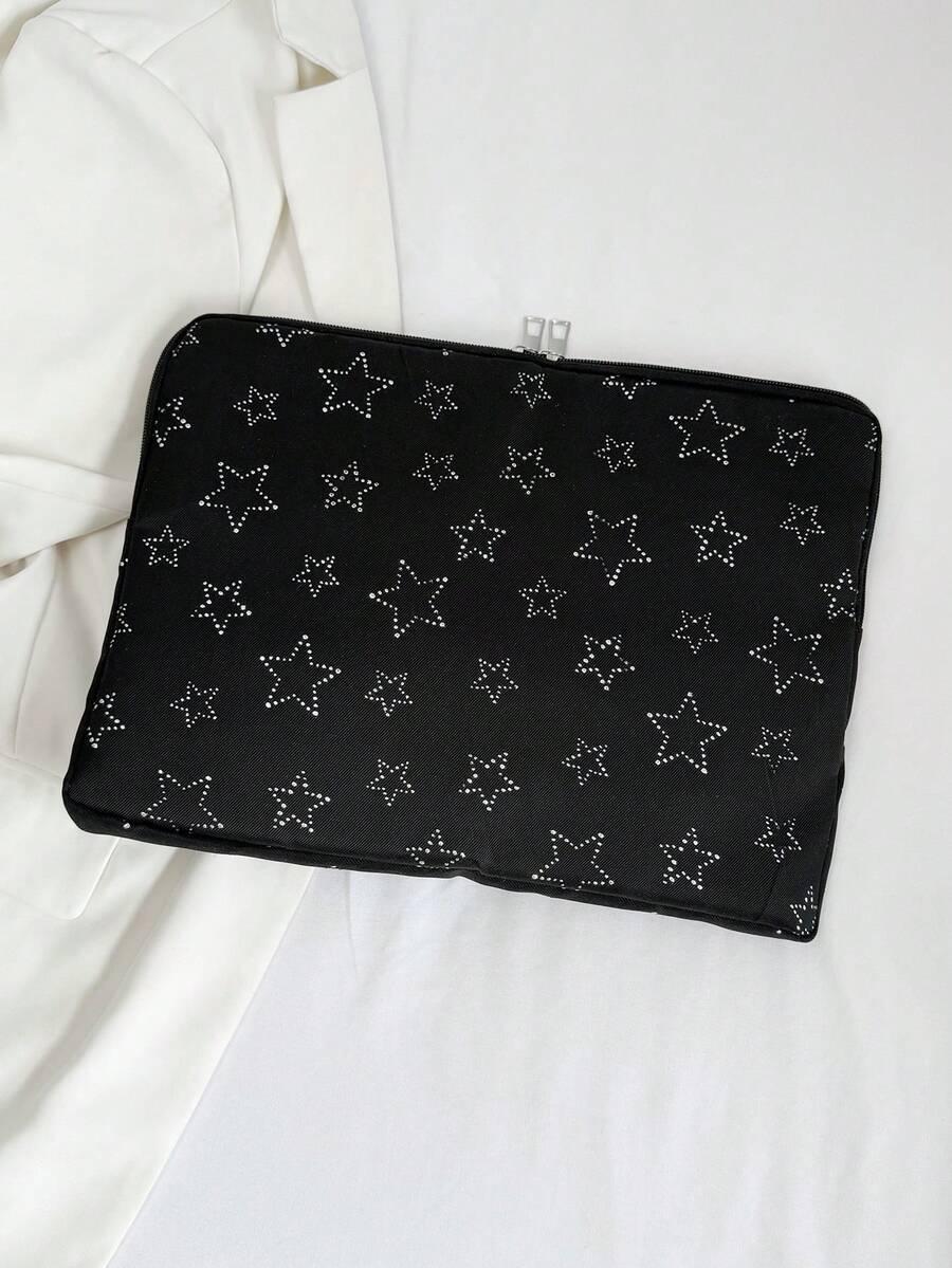 czarna torba na laptopa
