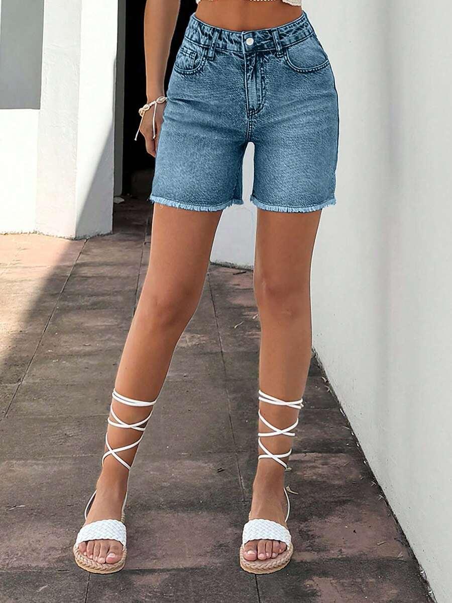 spodenki jeans kieszenie