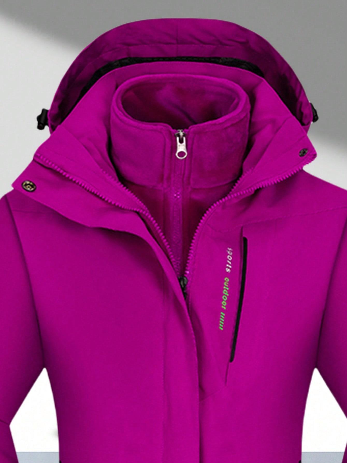 wodoodporna KURTKA outdoor Z POLAREM 2W1