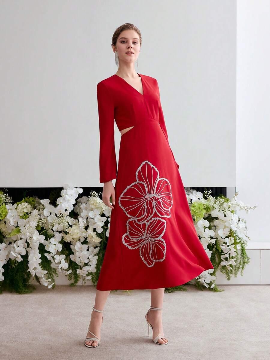 ELEGANCKA SUKIENKA WIECZOROWA