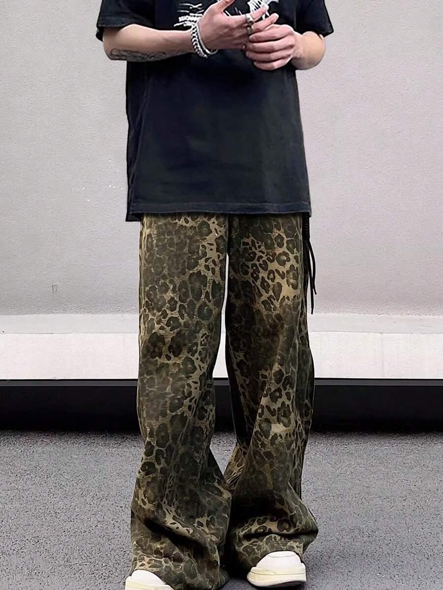 spodnie animal print