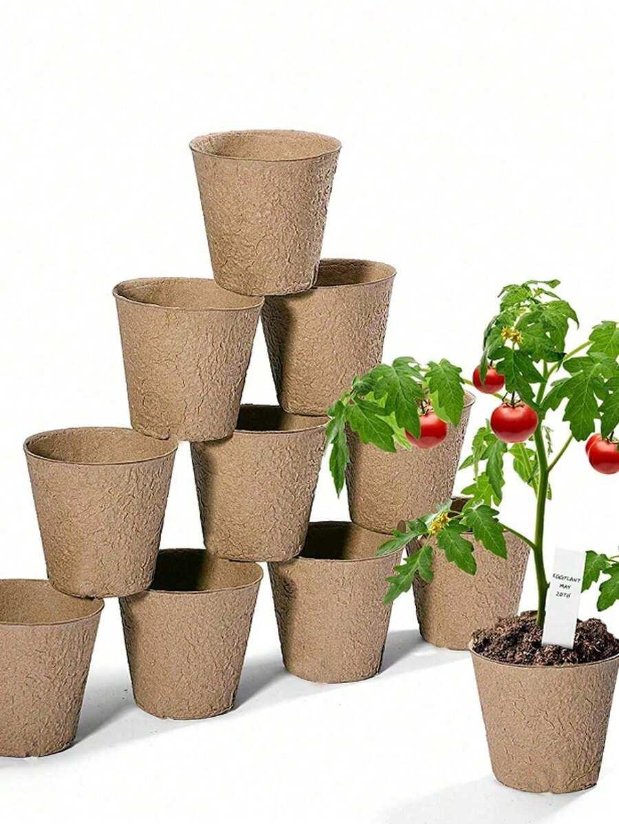 papierowy kubek na sadzonki 3 szt