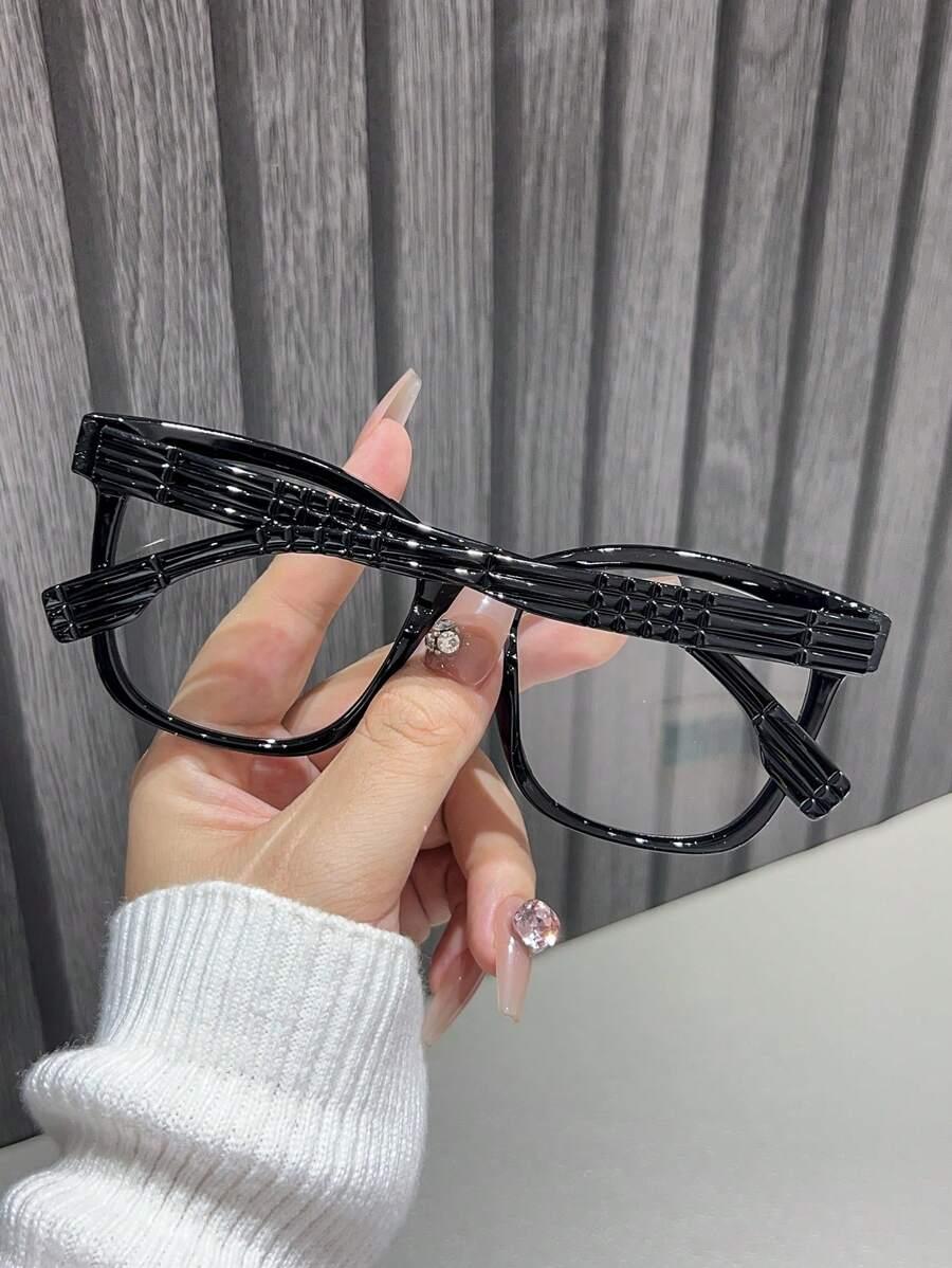 czarne okulary zerówki