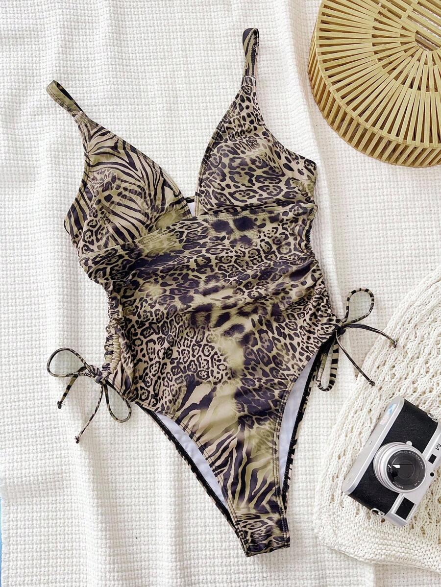 JEDNOCZĘŚCIOWY STRÓJ KĄPIELOWY ANIMAL PRINT