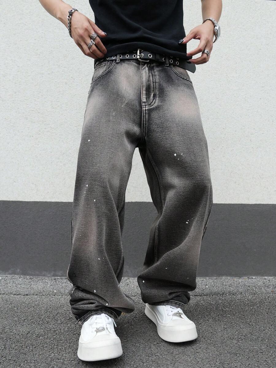 JEANSY MĘSKIE BAWEŁNIANE BAGGY 