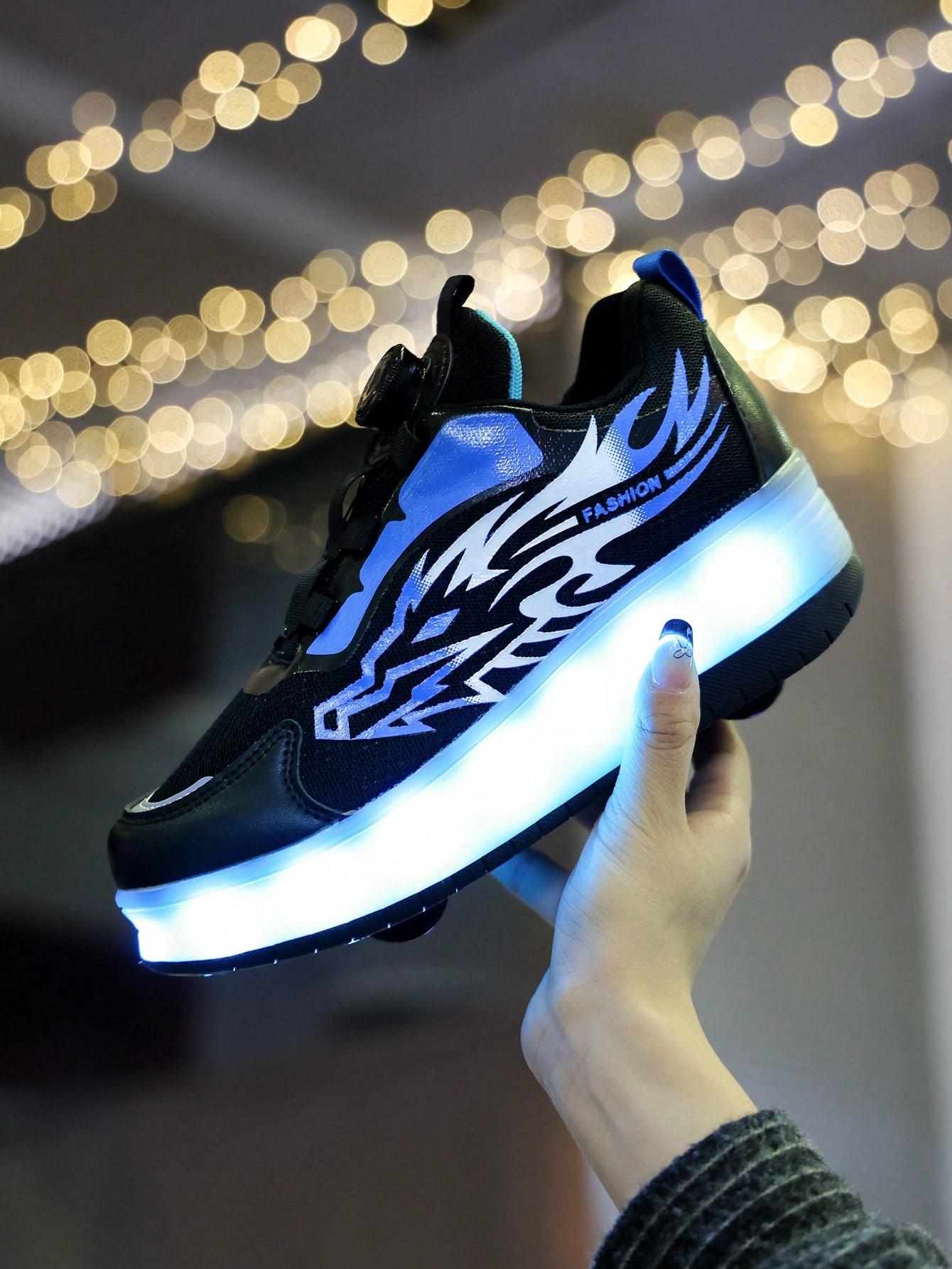 niebieskie buty sportowe 