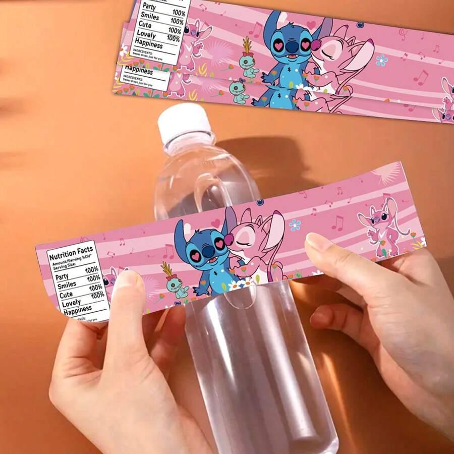 NAKLEJKI NA BUTELKI 10SZT.
