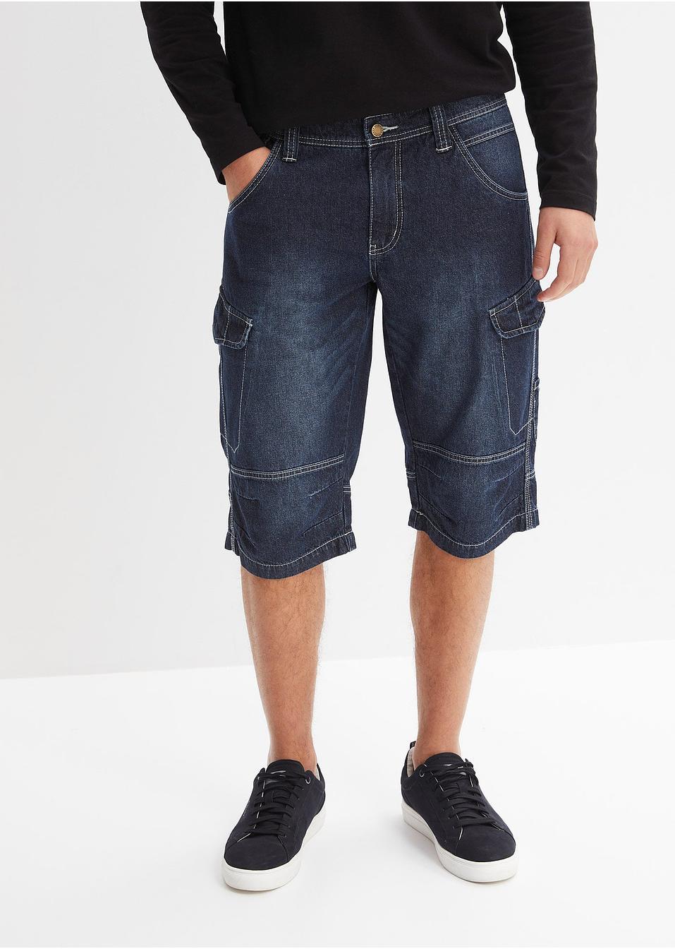 BERMUDY MĘSKIE BAWEŁNIANE PLUS SIZE 