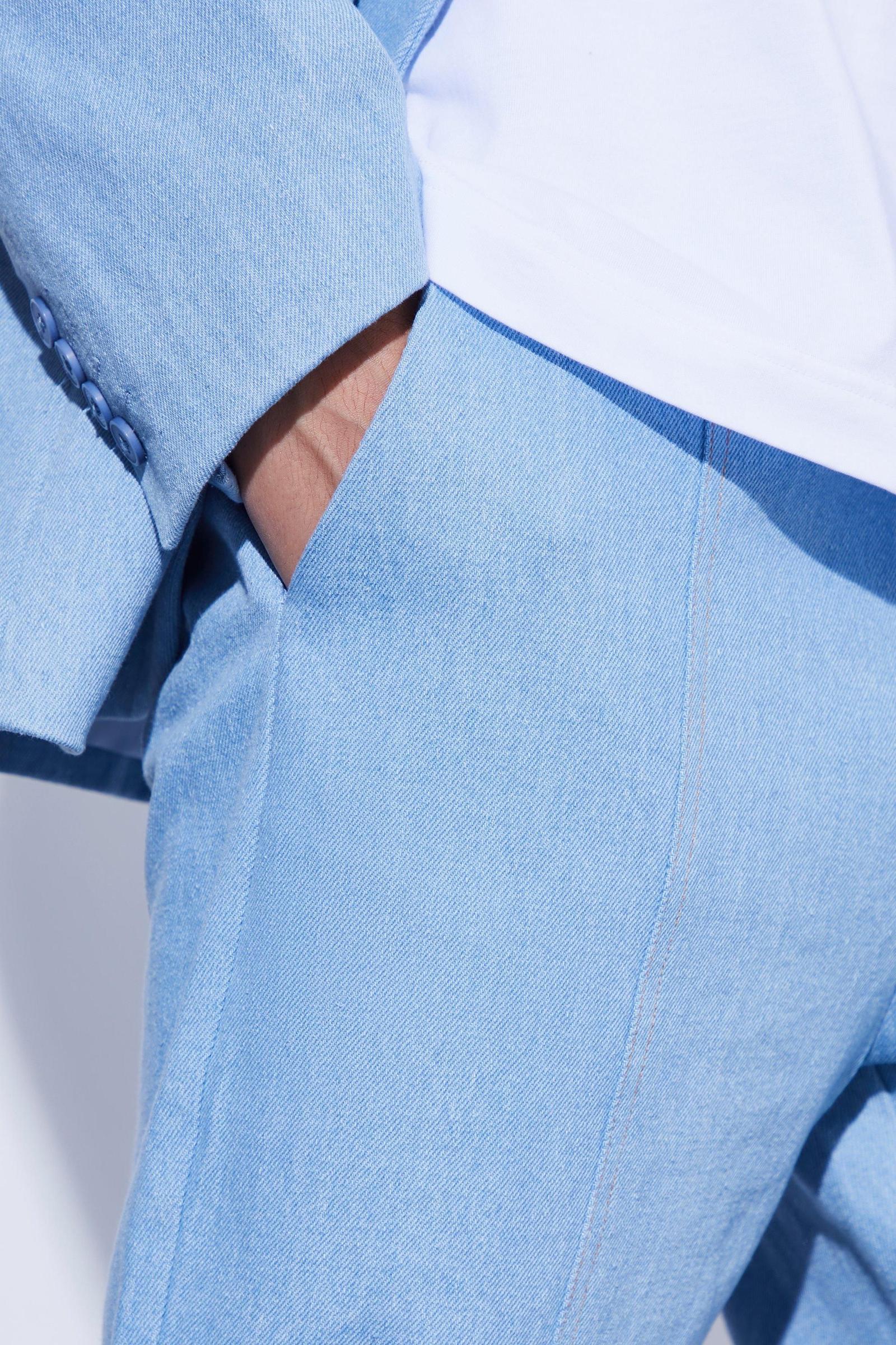 NIEBIESKIE SPODNIE JEANS