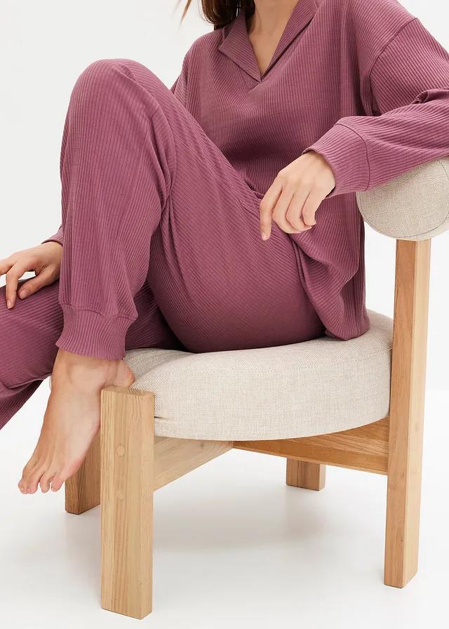 fioletowa bluzka od piżamy