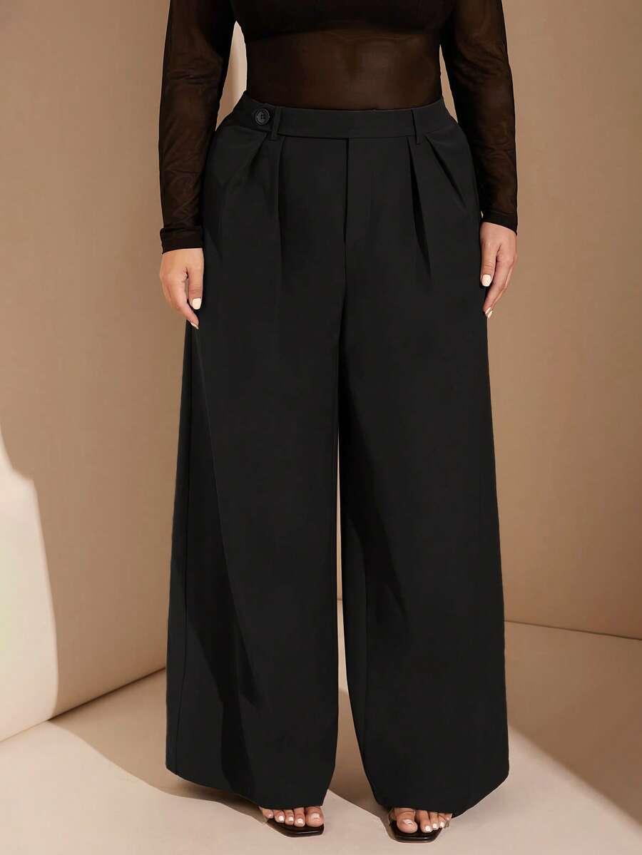 PROSTE Eleganckie SPODNIE DAMSKIE 