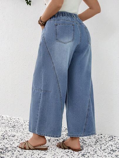 niebieskie spodnie jeans