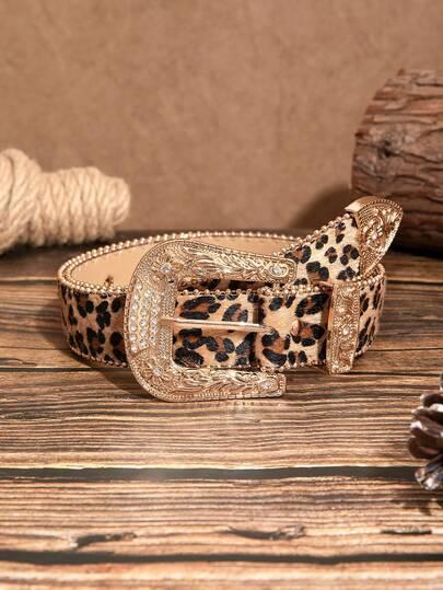 pasek animal print 