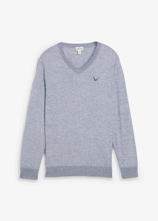 SWETER Z CIENKIEJ DZIANINY 