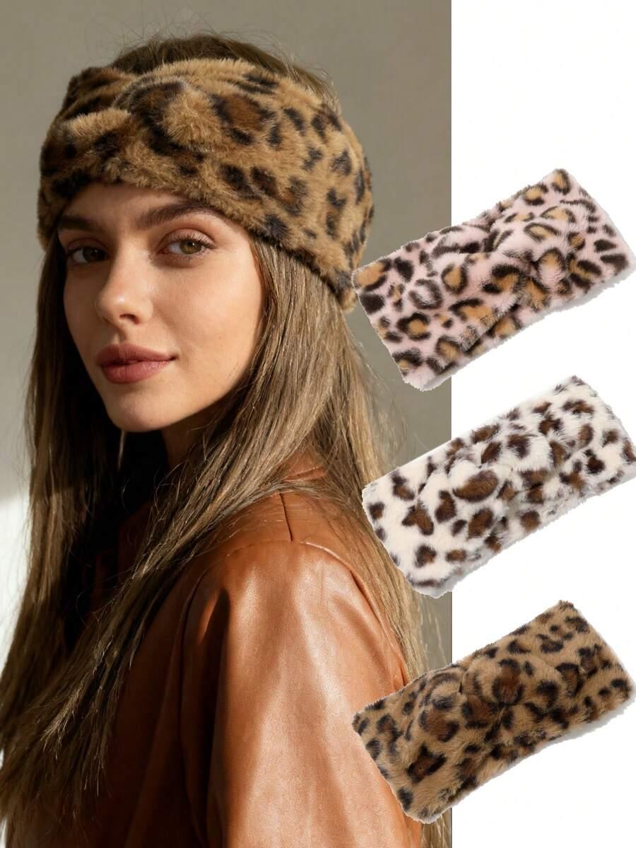opaska na głowę animal print