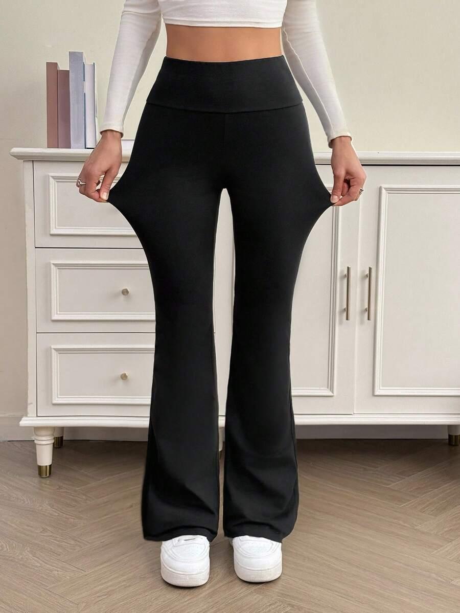 CZARNE LEGGINSY WYSOKI STAN