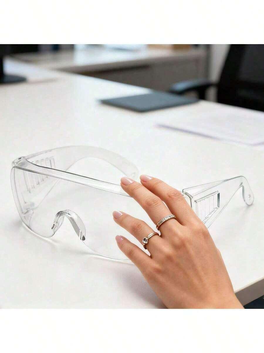 plastikowe okulary ochronne