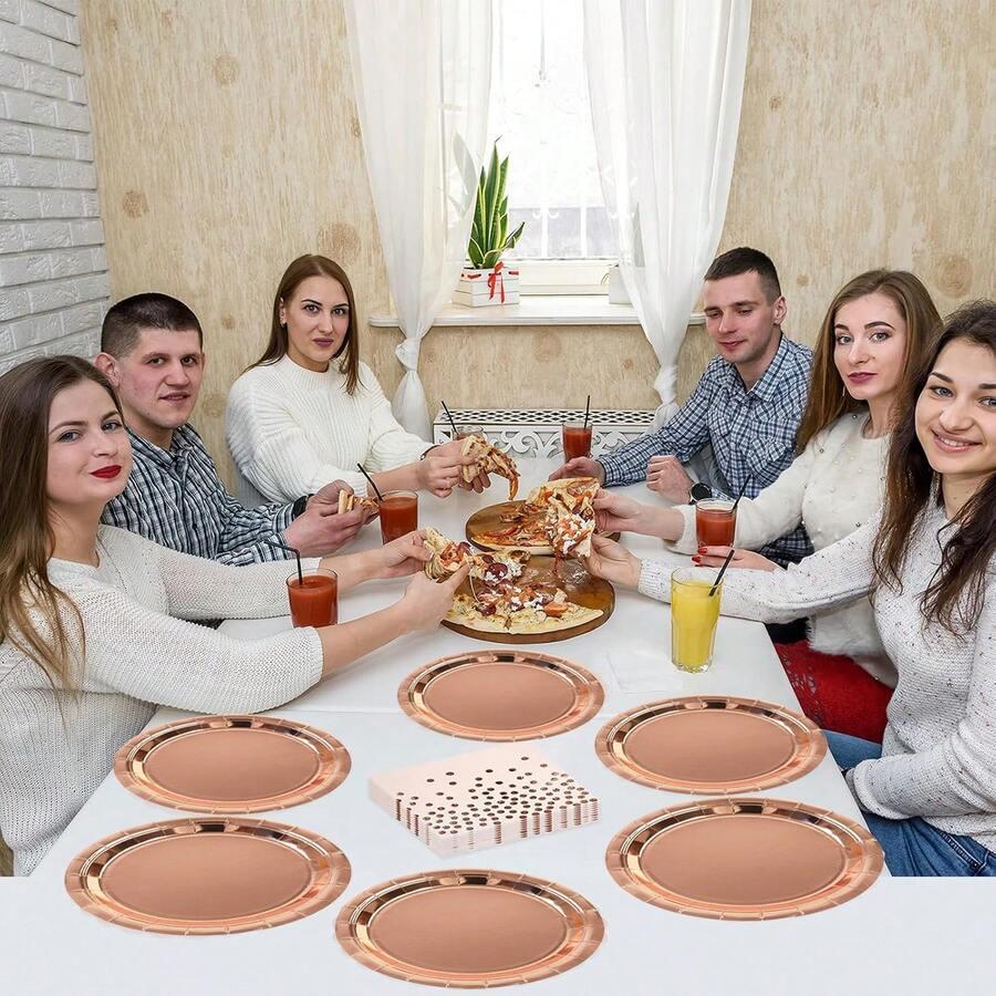 kubki talerzyki serwetki zestaw 10-pack