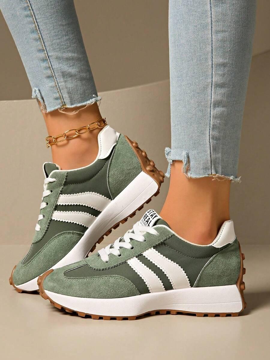 ZIELONE BUTY SPORTOWE